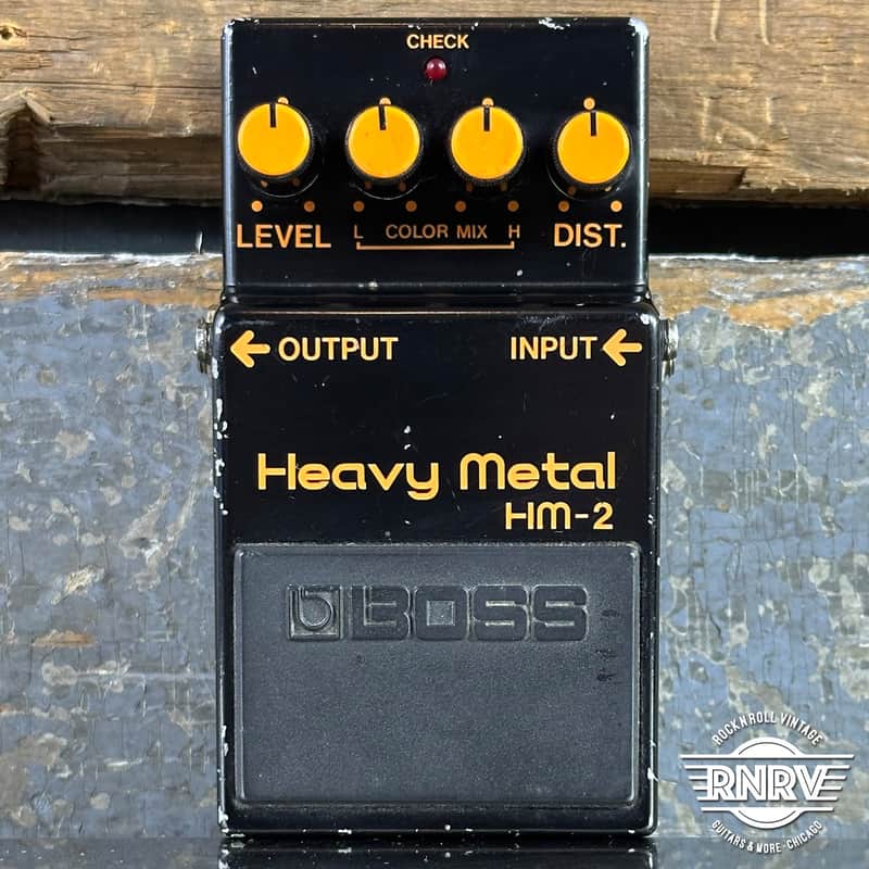 Boss HM-2 Heavy Metal (Black Label) 1983 - 1988 - Black image 1
