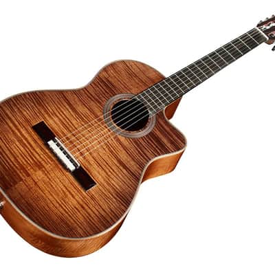 Cordoba Fusion 12 Cinnamon Burst - Acoustic Electric Nylon String Guitar image 4