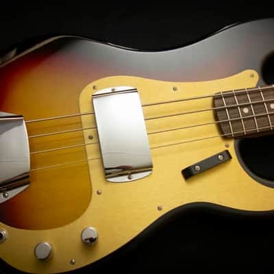Fender Custom Shop 59 Precision Bass - 3 Tone Sunburst Closet Classic - Rosewood fingerboard - 8.85/9.1 pounds - R146249 image 20