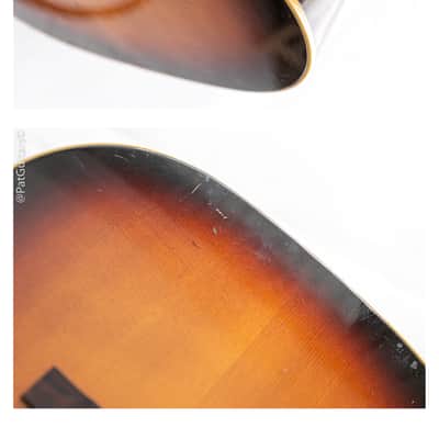 1967 Gibson J-45 acoustic guitar in Sunburst image 7