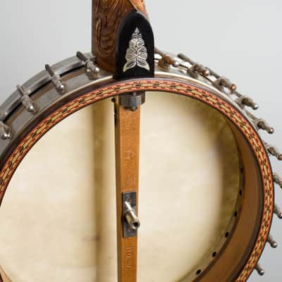Fairbanks/Vega Tu-Ba-Phone #9 5 String Banjo (1916), ser. #36192, hard shell case. image 13