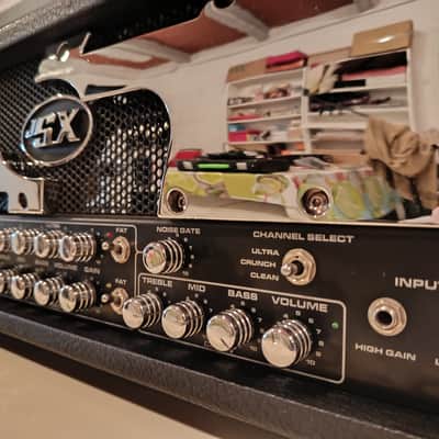 Peavey JSX Joe Satriani Signature 120-Watt Guitar Head 2000s - Chrome image 15