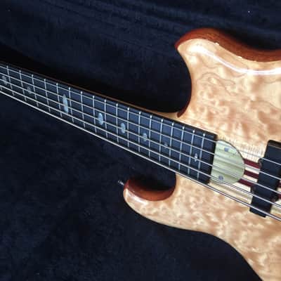 Alembic Persuader Distillate 5 String Bass Quilted Maple 1988 image 16
