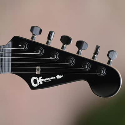 Charvel Custom Shop Limited Edition DK24, Bare Knuckle PU - Red Sparkle image 2