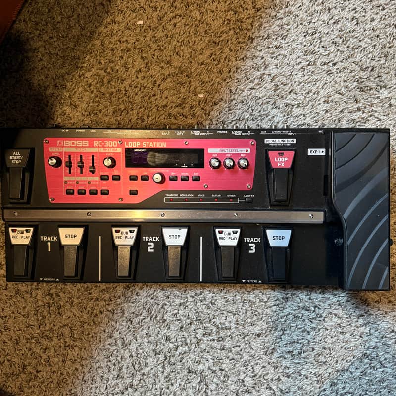 Boss RC-300 Loop Station 2011 - 2021 - Black / Red