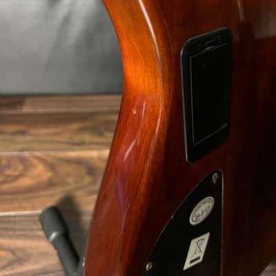 Dean Jeff Berlin Player Signature Bass Mid-2010 - Trans Braziliaburst image 15