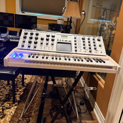 Moog Minimoog Voyager 2015 - Lunar White image 19