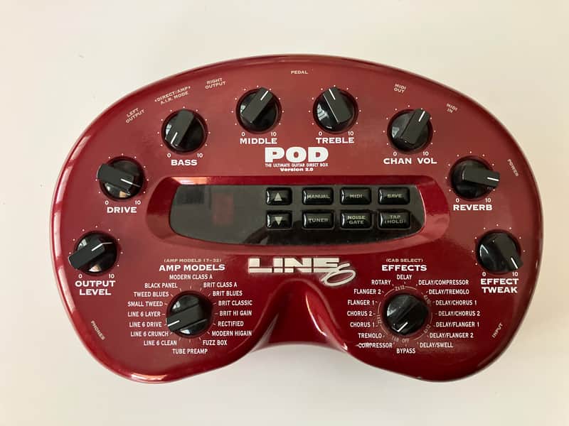 Line 6 POD 2.0 2000's - Red image 1