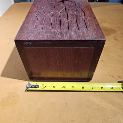 Purpleheart & Padauk Wood Tongue Drum D Major image 10