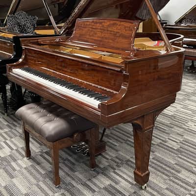 Steinway Model O 5'10" Grand Piano 1910 (Restored) - Polished Mahogany image 6