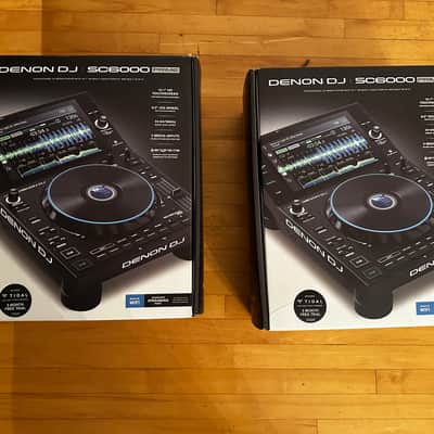 ( PAIR ) Denon SC6000 Prime Professional DJ Media Player - Excellent Condition image 2