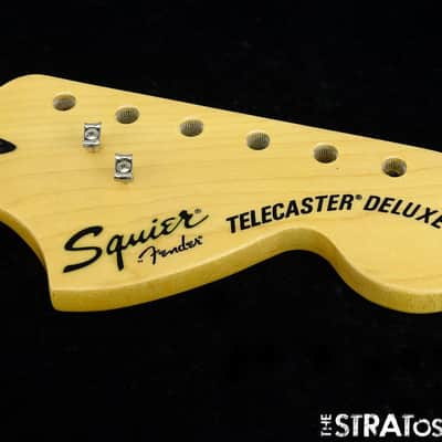 2018 Fender Squier Vintage Modified Deluxe Telecaster Tele NECK , Tinted Maple image 1