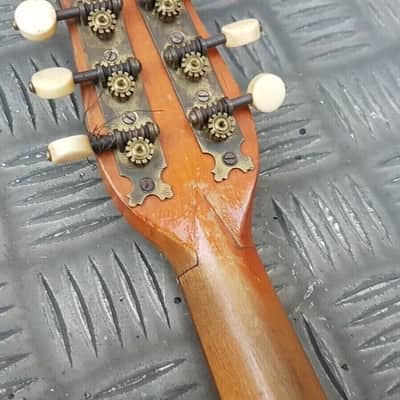 Fancy Roundback Mandolin V Shape Neck image 5