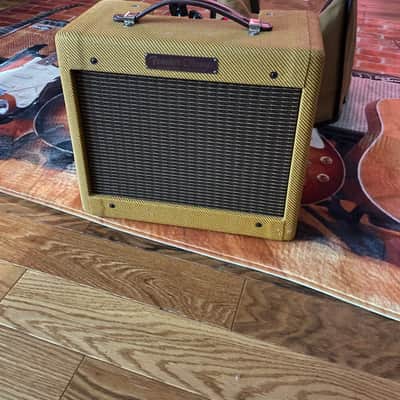 Fender '57 Custom Champ 2-Channel 5-Watt 1x8" Amp 2016 - Present - Lacquered Tweed image 5