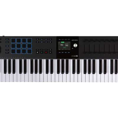 Arturia KeyLab 61 MK3 MIDI Keyboard Controller (Black)