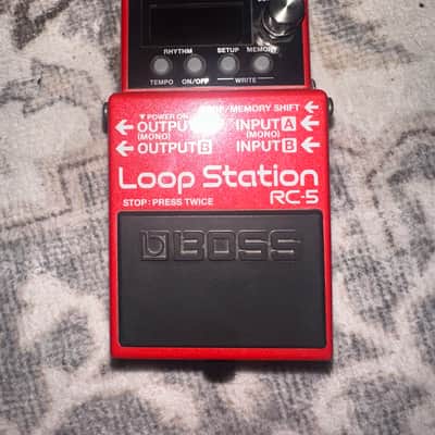 Boss RC-5 Loop Station 2020 - Present - Red image 2