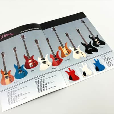 B.C. Rich N.J. Series Catalog & Original Dealer Price List – Mockingbird, Bich, Eagle 1985 image 2