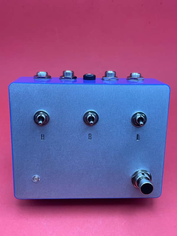RCO Pedals James’ Buffer w/ switchable FX Loop 2024 - Purple/raw aluminum with stamped controls image 1