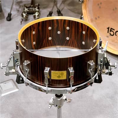 SONOR USED ​​HLD581-EB [Horst Link Signature Heavy Beech Snare Drum / 14×6.5][Makassar Ebony] image 6