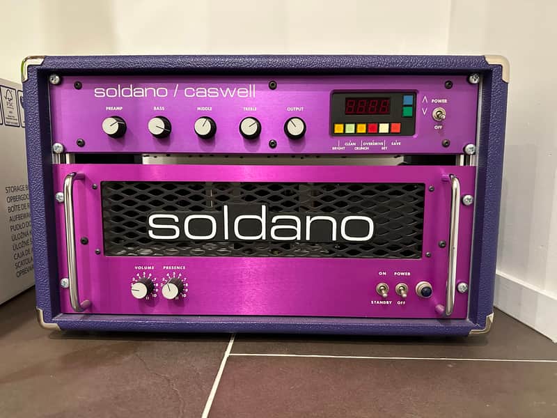 Soldano-Caswell X99 preamp + Soldano SM100-R power amp image 1
