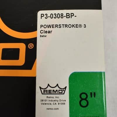 Remo Powerstroke P3 Clear Drum Head 8" image 2