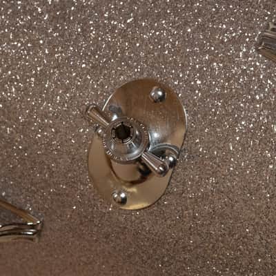 1960s Rogers Buddy Rich 'Headliner' Cleveland Era in Silver Sparkle - 14x20, 9x13, 16x16 image 6
