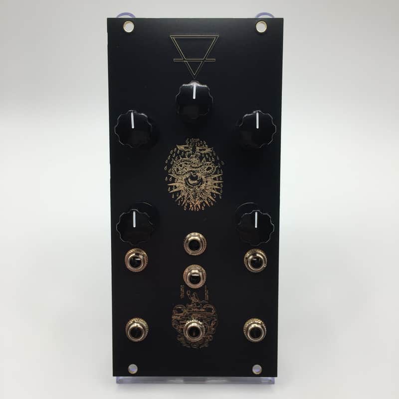 Eurorack ERD/WORM MOON (revival) - Black & Gold Clone image 1