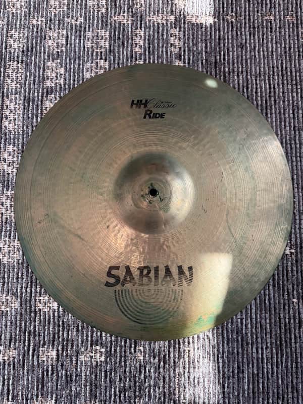 Sabian HH Classic Ride 20" — Vintage Late 1980s/Early 1990s, No Cracks