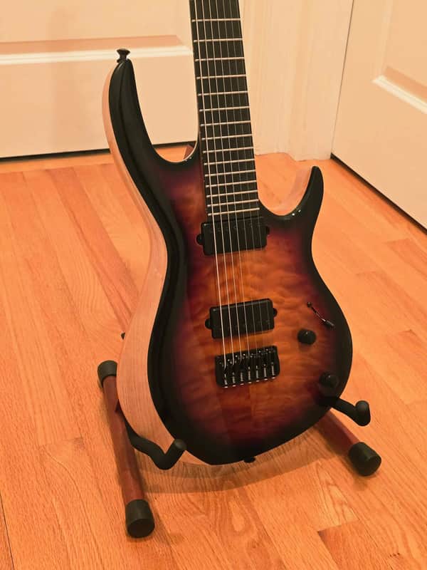 Kiesel A2 7-string, Neck Thru, Fully Loaded image 1