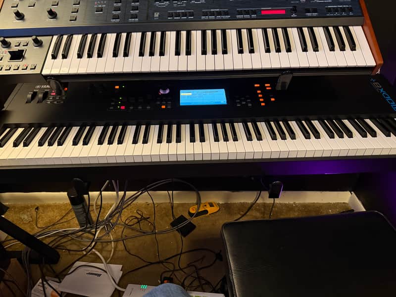 Yamaha MODX8+ 88-Key 16-Voice Synthesizer 2022 - Present - Black image 1