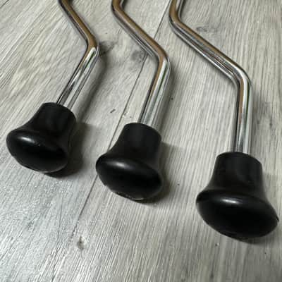 Natal Floor Tom Drum Leg Stands Spares / Hardware x3 #OX83 image 2