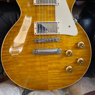 Gibson 2006 Yamano Ordered Custom Shop Special Order '59 Les Paul Standard Reissue Green Lemon image 8