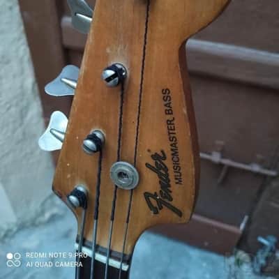 Fender Musicmaster Bass 1972 - 1975 - Dakota Red image 6