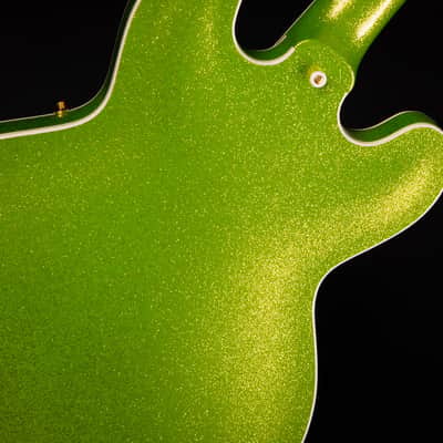 2024 - Gibson Custom Shop Made 2 Measure 1959 ES-335 Reissue Gloss Geko Green Sparkle 8.4 #A940225 image 12