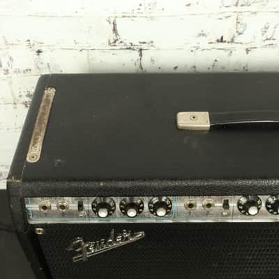 Vintage 1968 Fender Pro Reverb-Amp Silverface 2x12 Tube Combo Guitar Amplifier image 9