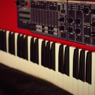 Nord Electro 2 SW73 Semi-Weighted 73-Key Digital Piano 2002 - 2009 - Red image 2