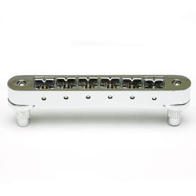 ResoMax NV1 4mm Tune-O-Matic Bridge w/ ResoMax Saddles (Select Finish) (PM-8843) - Gold image 5