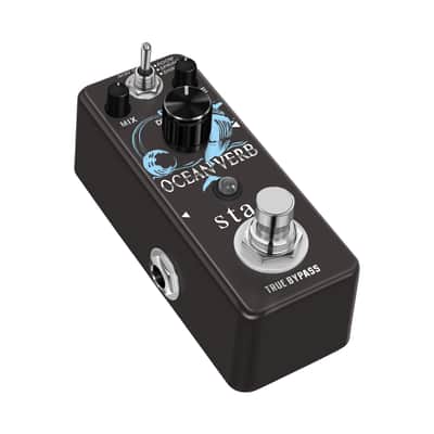Stax Digital Reverb Pedal Ocean Verb Guitar Effect Pedal Room/Spring/Shimmer Models for Guitar image 3