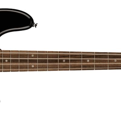 SQUIER - Squier Sonic Precision Bass  Laurel Fingerboard  White Pickguard  Black - 0373900506 image 1