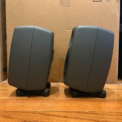 Genelec 8020C Bi-Amplified Studio Monitors - Charcoal / Dark Grey image 6