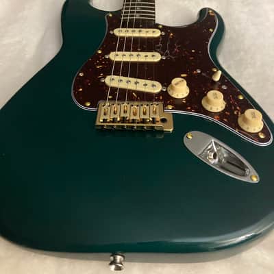 Vintage 2000 Squier Affinity Series Stratocaster with Rosewood Fretboard 2001 - 2003 - British Racing Green image 7