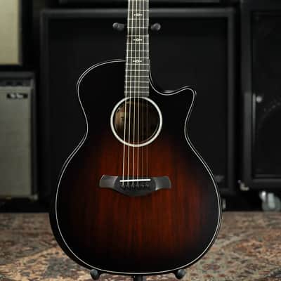 Taylor Next Generation Builder's Edition 324ce Grand Auditorium Acoustic/Electric Guitar - Tobacco Kona Burst with Hardshell Case image 3