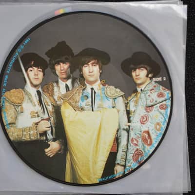 Rare Pictured Vinyl Record "The Beatles - Timeless" image 2
