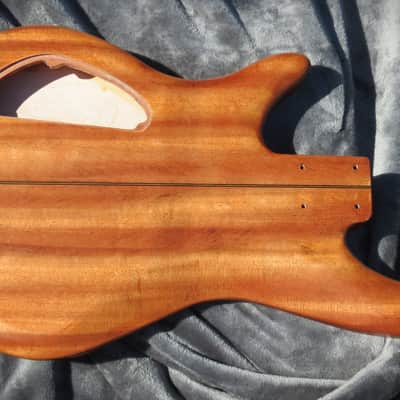 Babik Custom Jazzbass style Body, Macassar Ebony on Mahogany, light weight 2023 - Satin image 2
