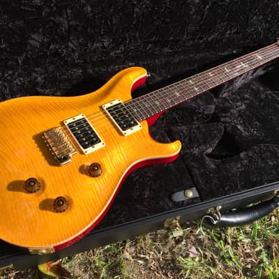 PRS Artist Package Custom 24 2006 Vintage Yellow 20th Anniversary BRAZILIAN image 5
