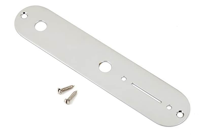 Fender 099-2058 Vintage Telecaster 2-Hole Control Plate image 1