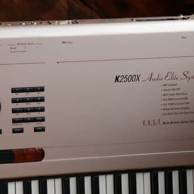 1990s Kurzweil K2500X AES Audio Elite System 88-Key Workstation image 3