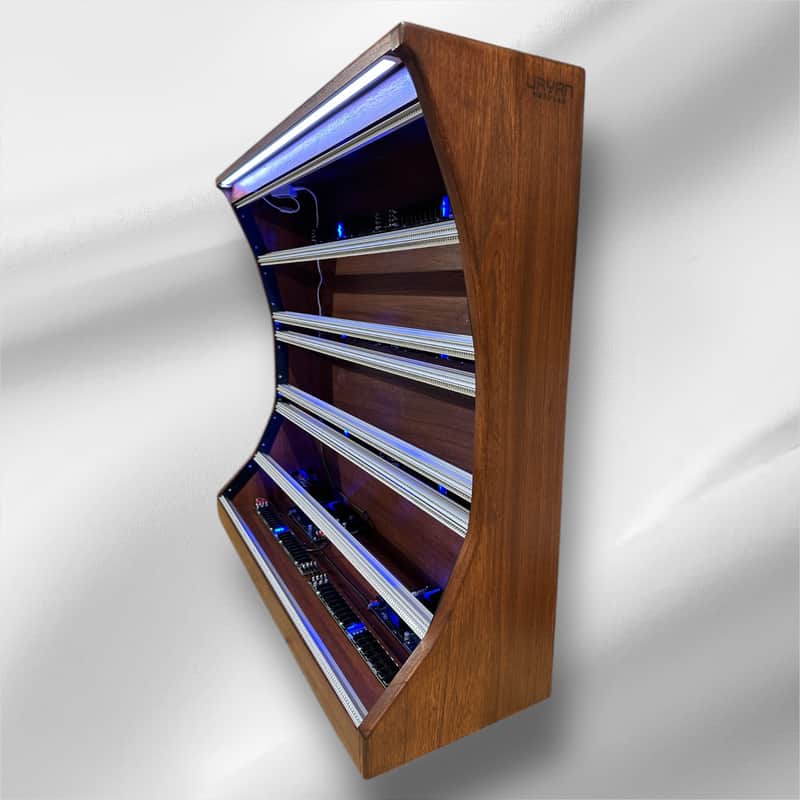 Uryan Modular 17U / 168HP Classical Series eurorack case with LED light image 1