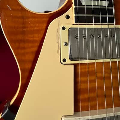 Gibson Les Paul 1959 Reissue 2023 - Gemini Burst - Brazilian board - Ultra Heavy Aged Murphy Lab image 12