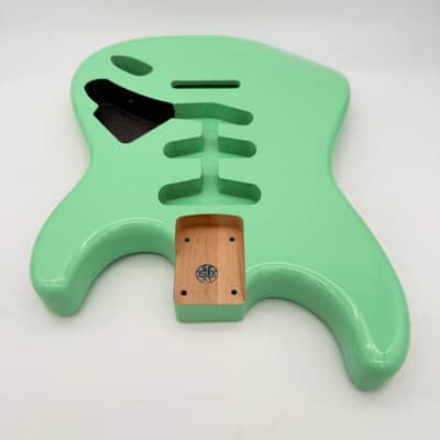 HooDoo Stratocaster Body Alder Surf Green hsb6560 image 4